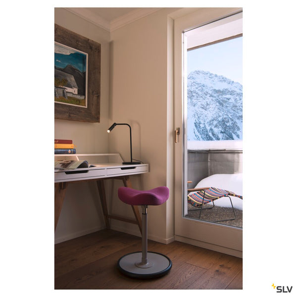 SLV KARPO TL, LED Indoor table lamp, black, 3000 K 1001461