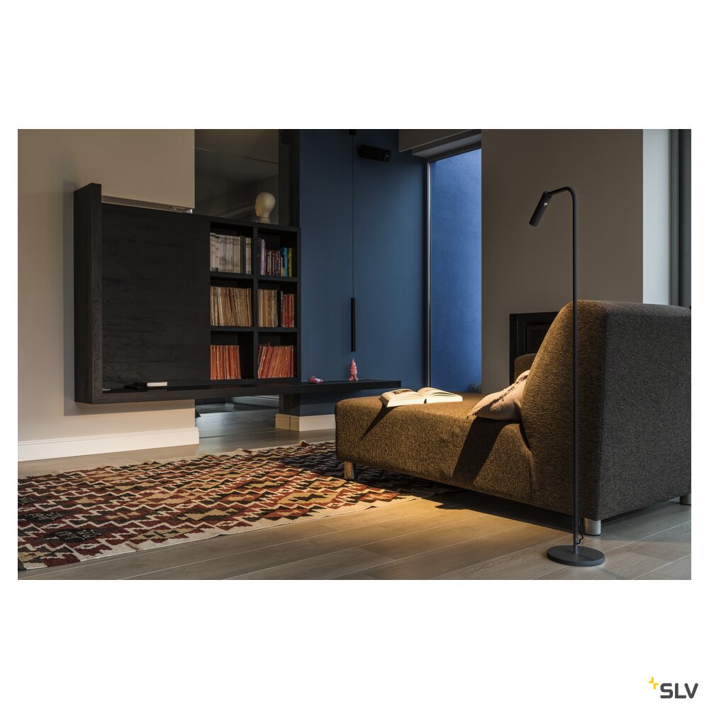 SLV KARPO TL, LED Indoor floor stand, black, 3000 K 1001463