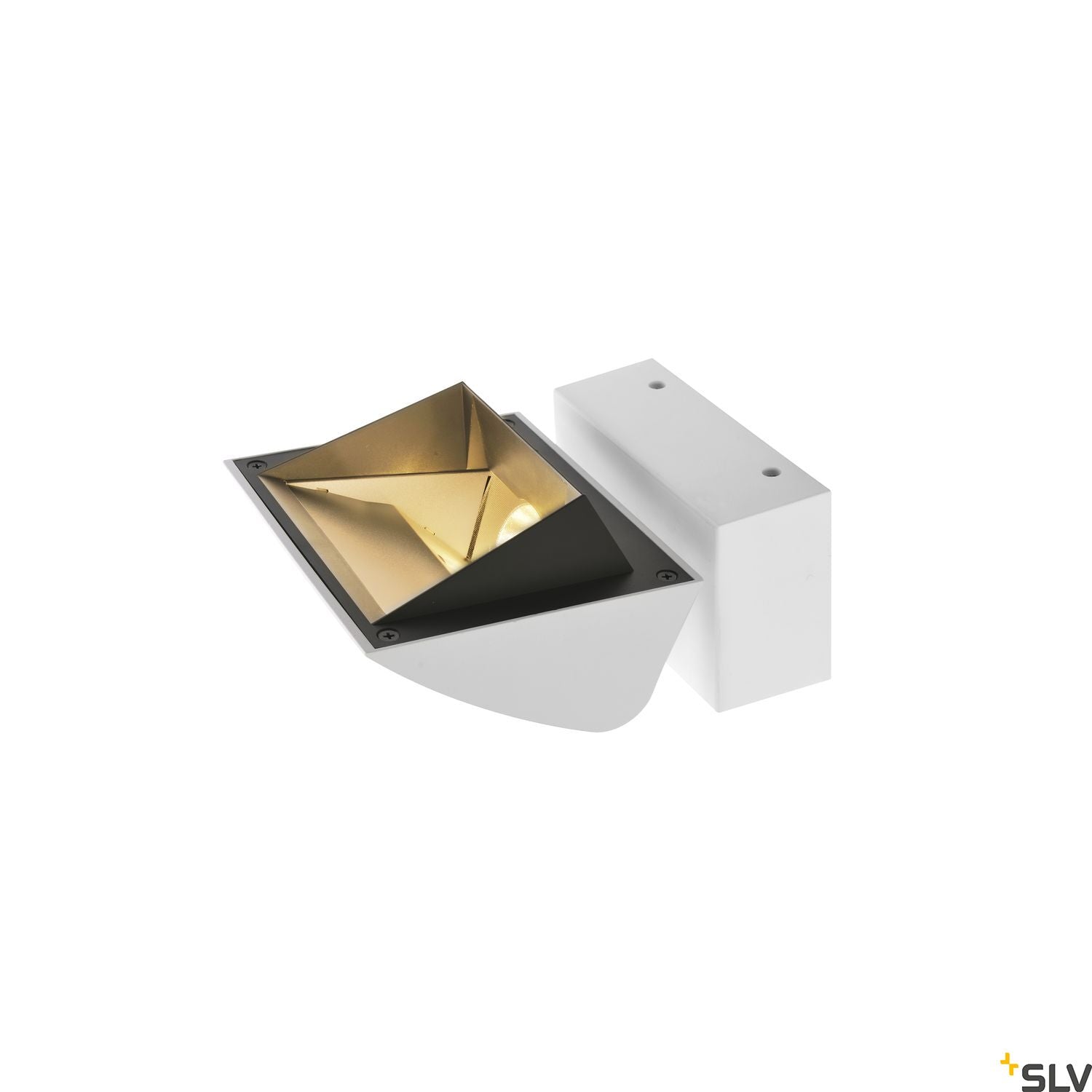SLV MERADO FLOOD WL, LED Indoor surface-mounted wall light, white, 3000K, 40° 1001468