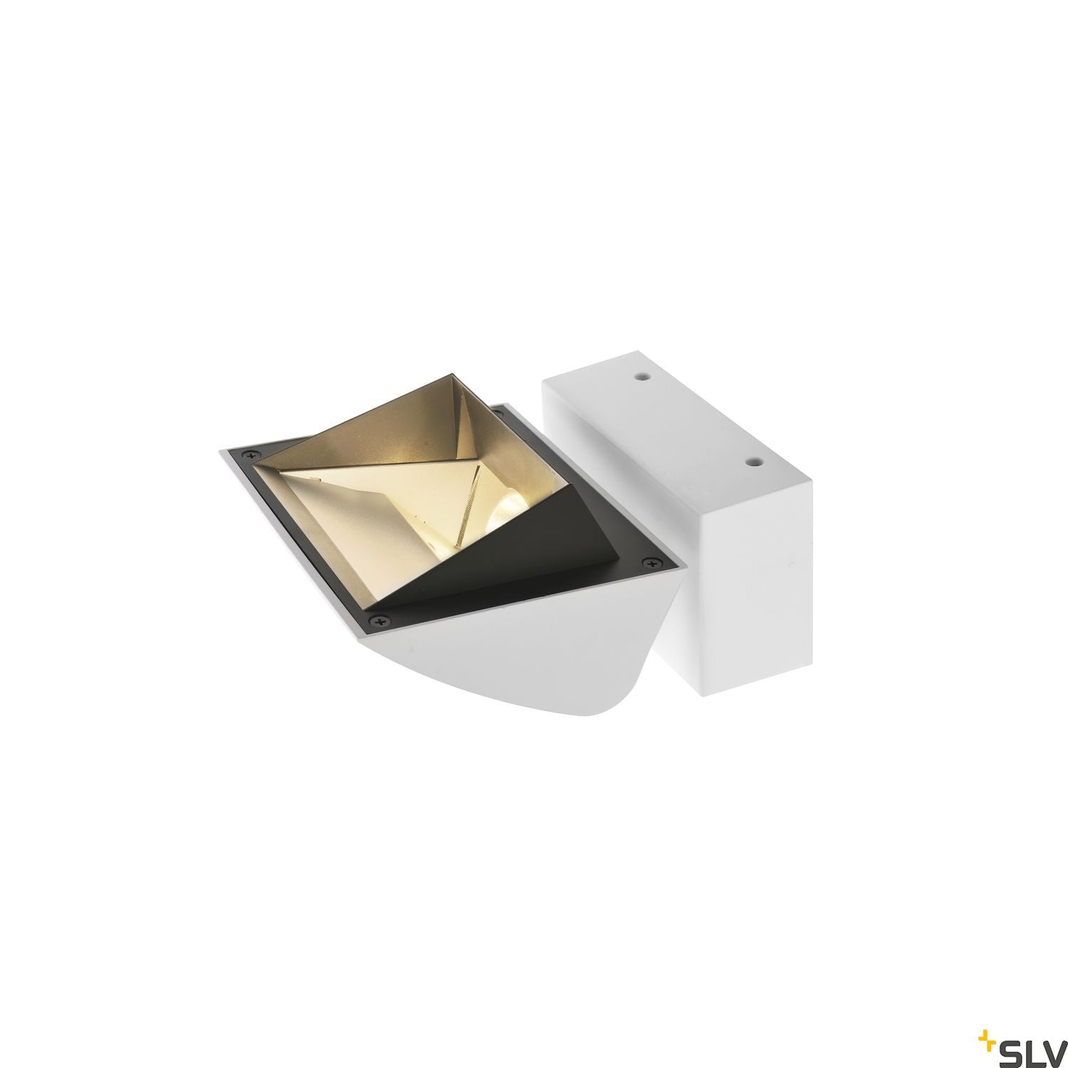 SLV MERADO FLOOD WL, LED Indoor surface-mounted wall light, white, 4000K, 40° 1001472