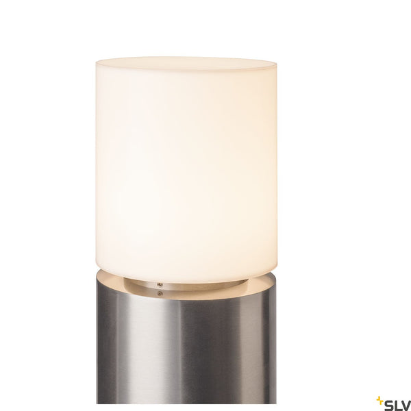 SLV ROX ACRYL 90 Pole, Outdoor floor stand, IP44, stainless steel 304, E27 max 20W 1001490