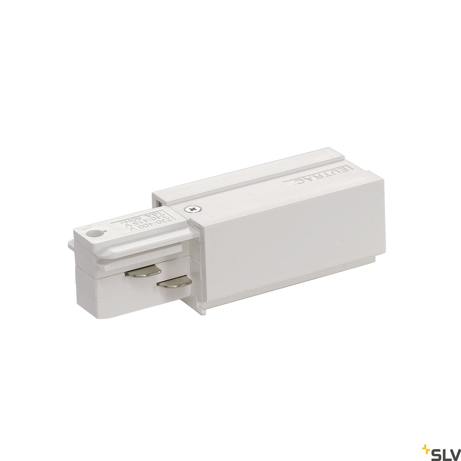SLV EUTRAC feed-in, left, traffic white 1001513