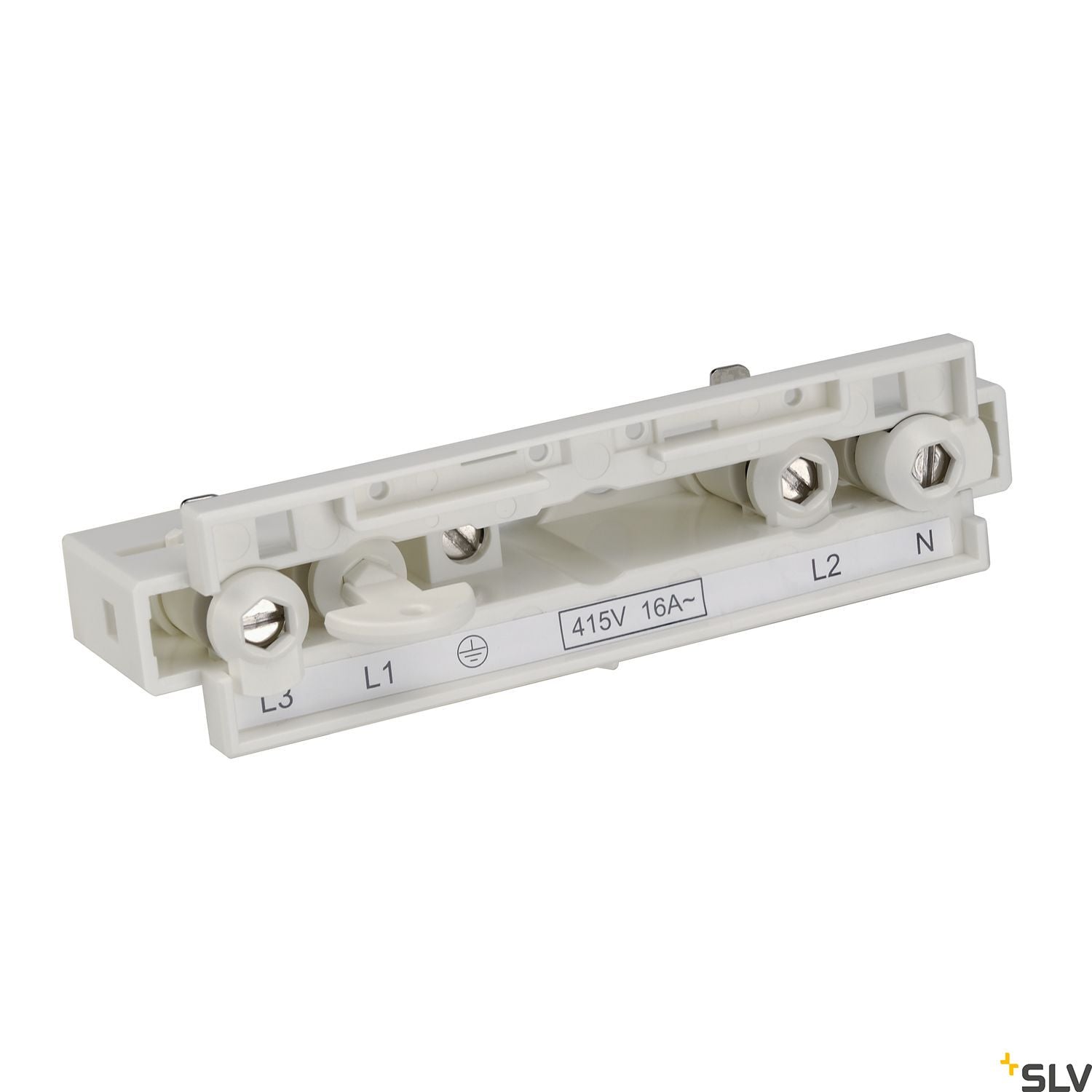 SLV EUTRAC central power feed, traffic white 1001515