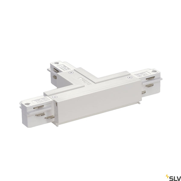 SLV EUTRAC T-connector earth right, traffic white 1001519