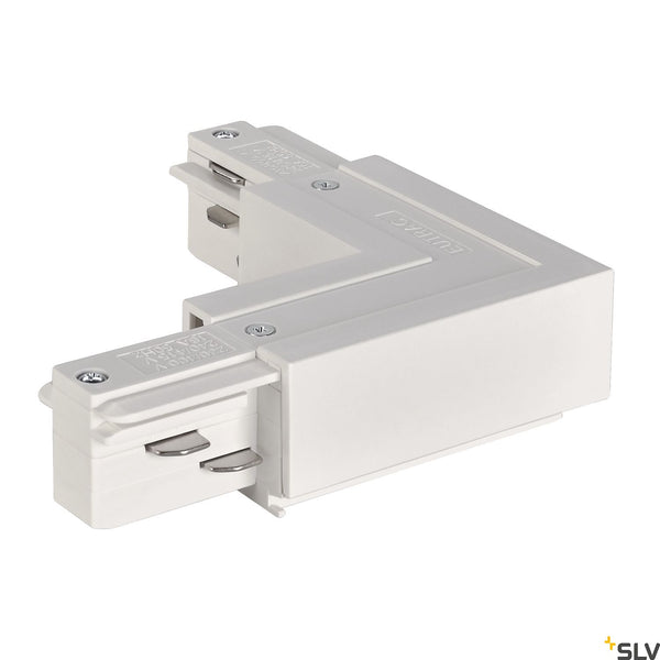 SLV EUTRAC L-connector inner earth, traffic white 1001521