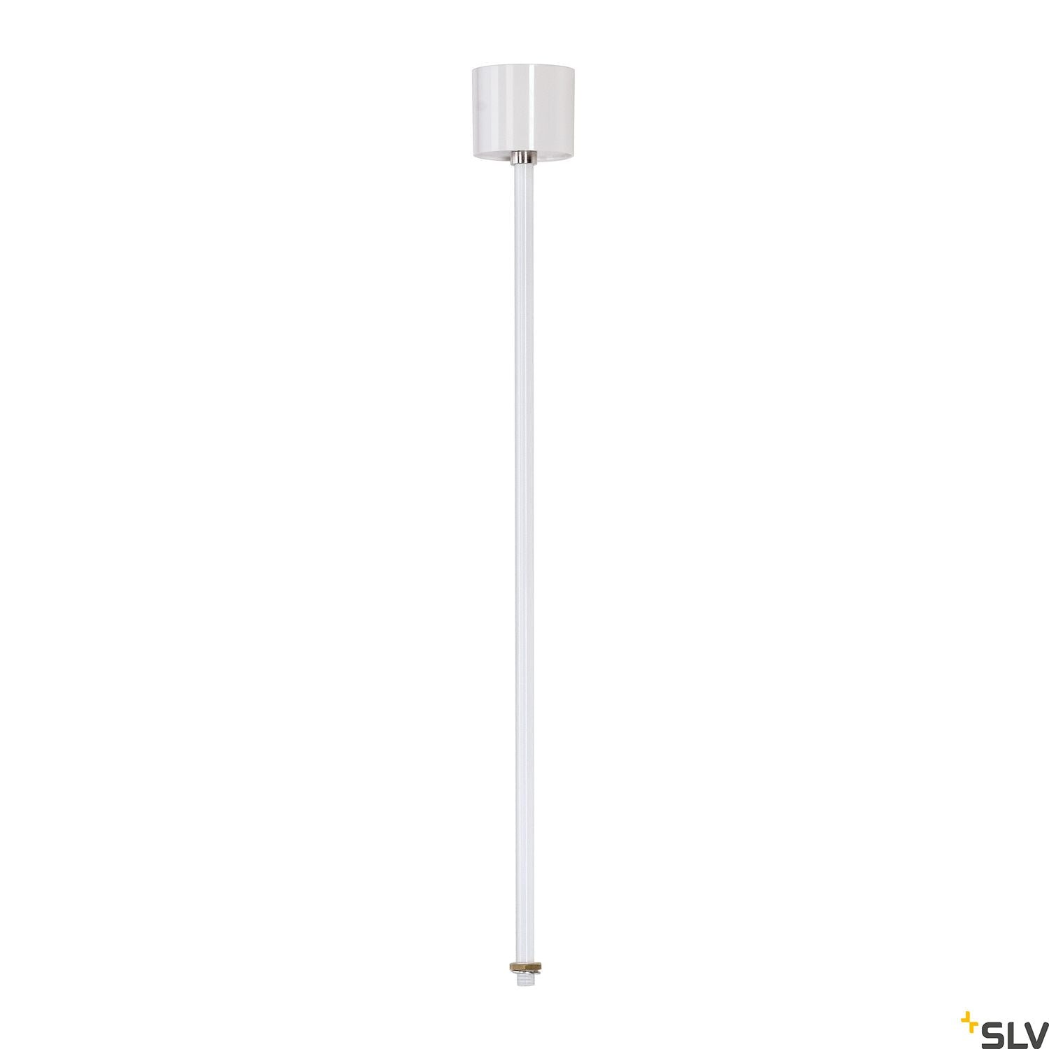 SLV EUTRAC pendant suspension for 3-circuit track, traffic white, 60cm 1001529
