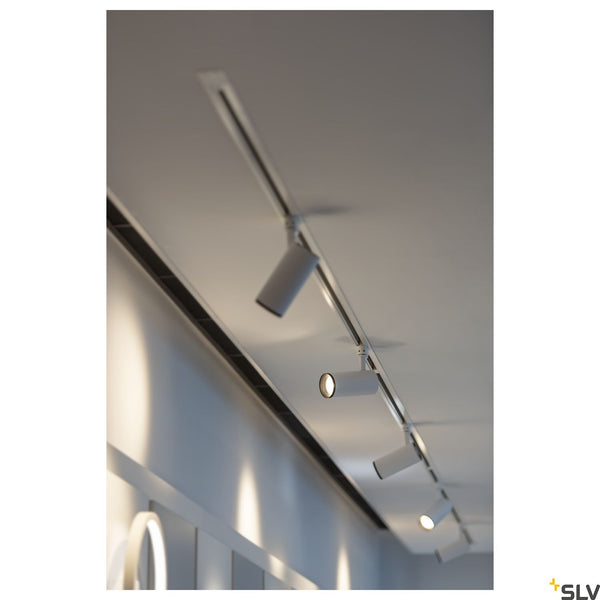 SLV 3~ NUMINOS Dimmable 3 phase system light whitek/black 2700K 24° 1004174