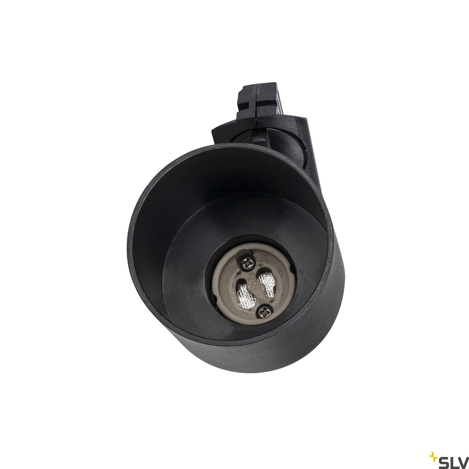 SLV PURI TRACK SPOT, QPAR51 glass, black 50W, incl. 1-circuit adapter 1001868