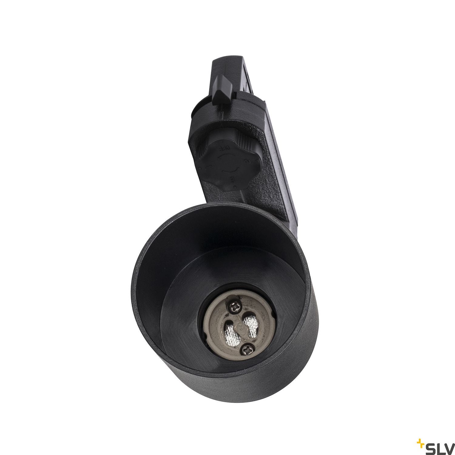 SLV PURI TRACK QPAR51 glass, black 50W, incl. 3-circuit adapter 1001871