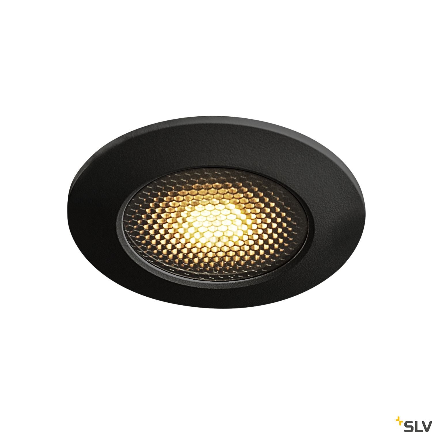 SLV VARU QPAR51 DL, outdoor recessed ceiling light, black, IP20/65 1001930