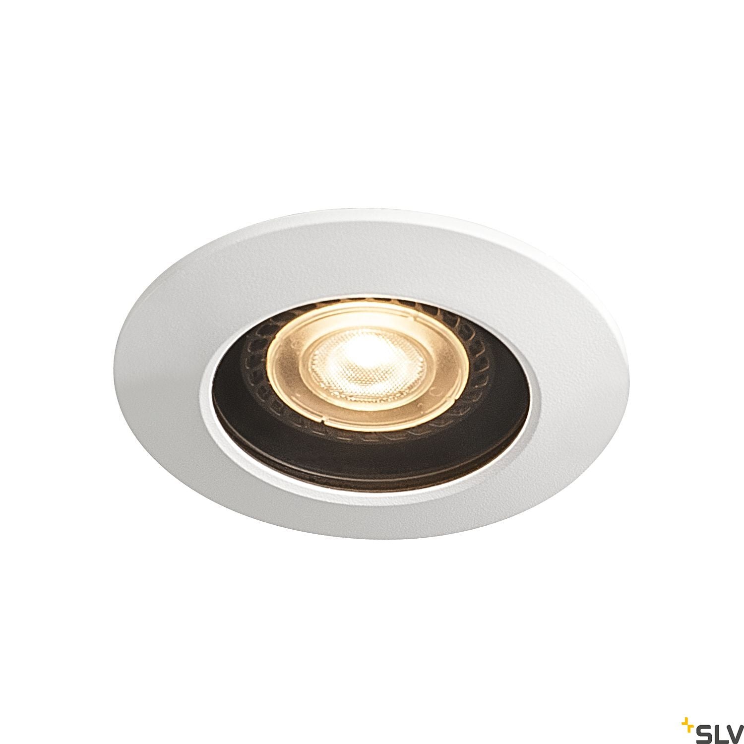 SLV VARU QPAR51 DL, outdoor recessed ceiling light, black/white, IP20/65 1001931