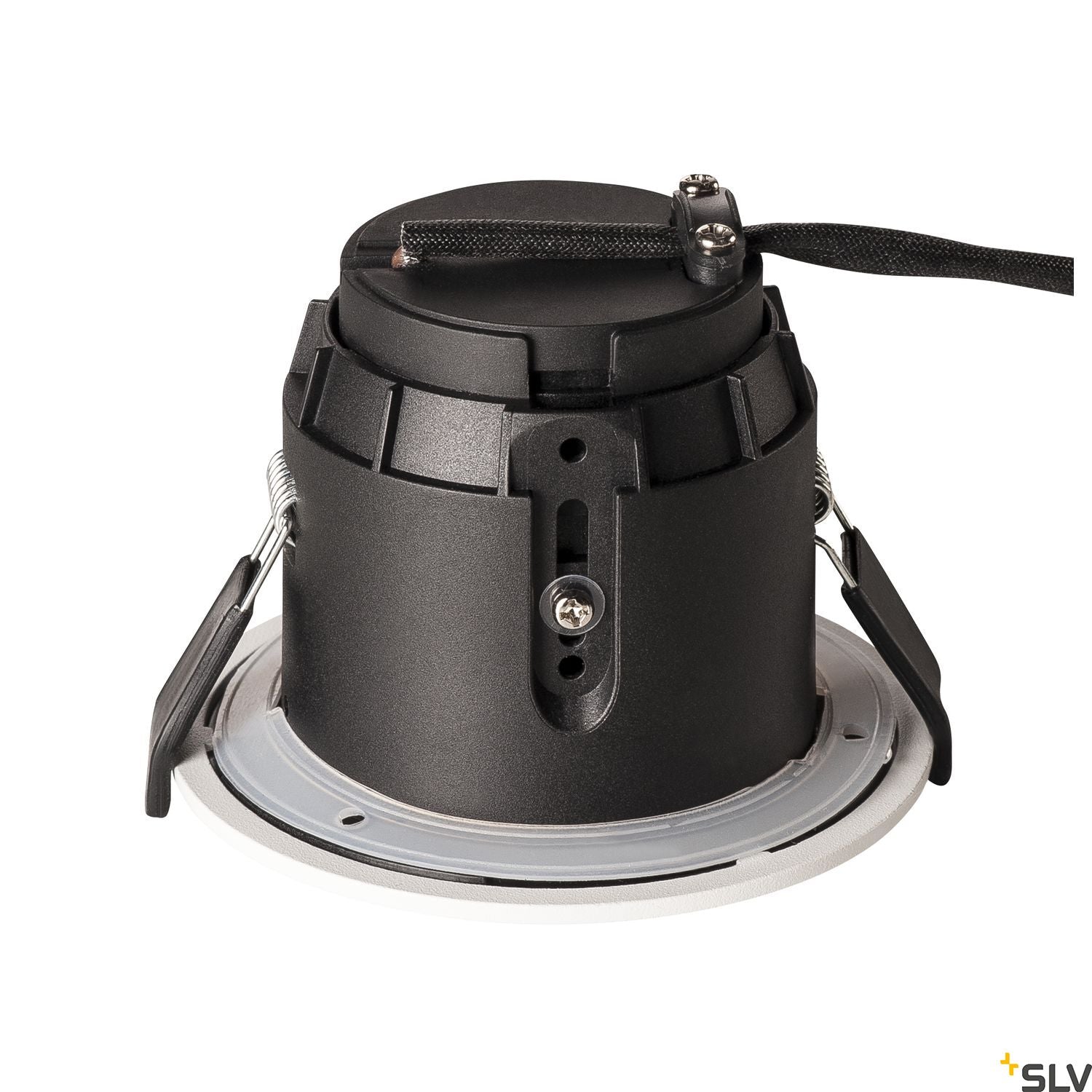 SLV VARU QPAR51 DL, outdoor recessed ceiling light, black/white, IP20/65 1001931