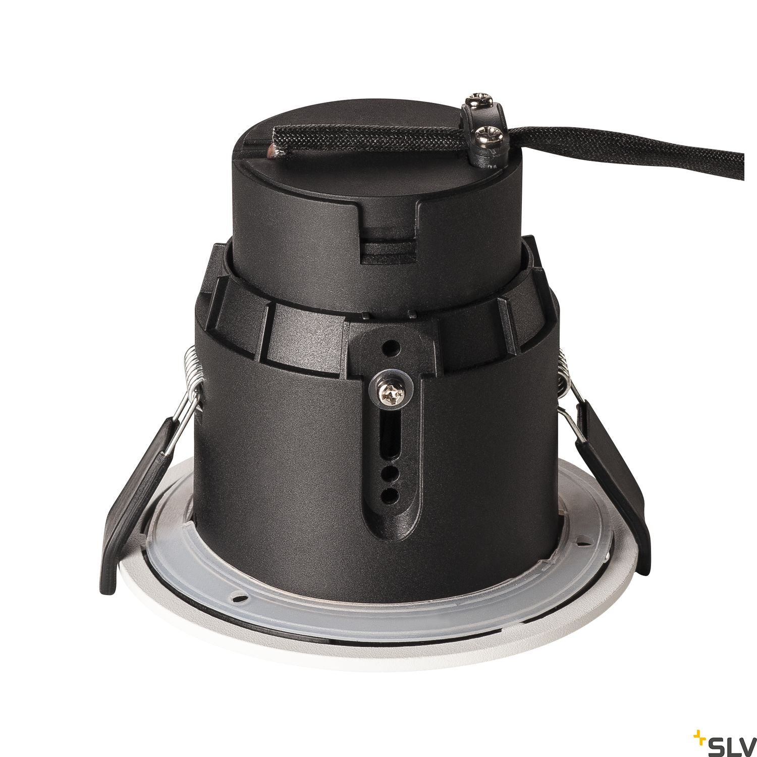 SLV VARU QPAR51 DL, outdoor recessed ceiling light, black/white, IP20/65 1001931