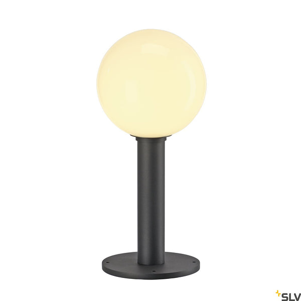SLV GLOO PURE 44 Pole, outdoor floor stand, E27, anthracite, IP44 1002000