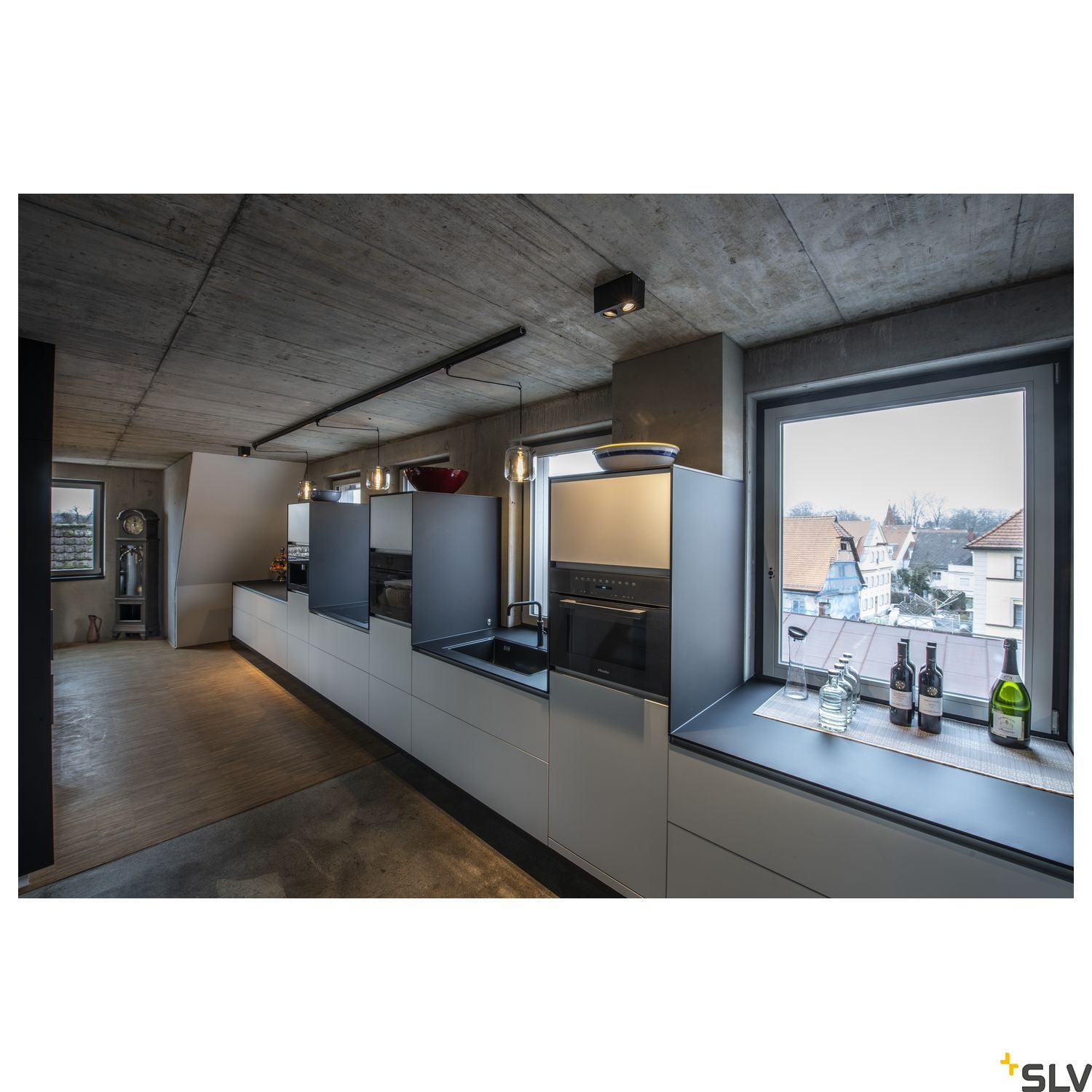 SLV PANTILO 20 pendant light E27 chrome 1003004