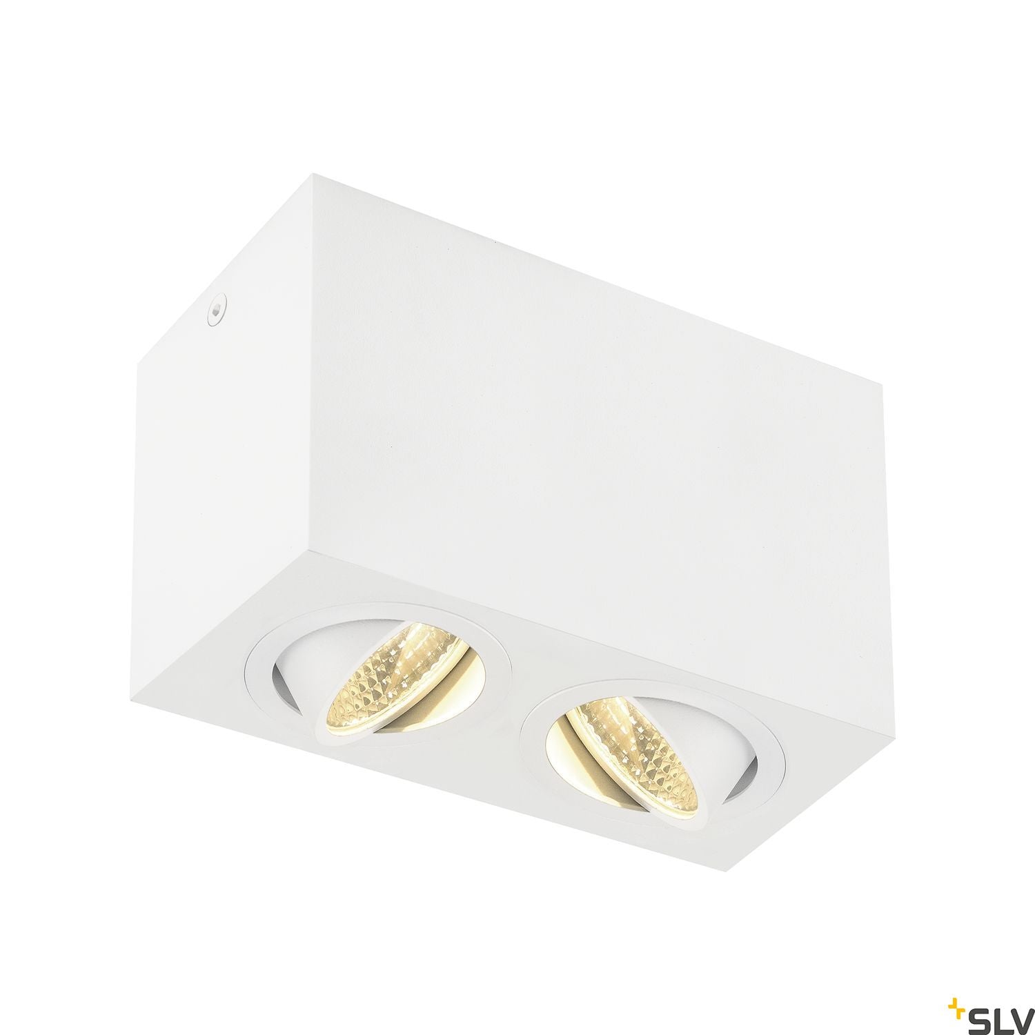 SLV TRILEDO Double, LED Indoor surface-mounted ceiling light, white, 3000K, 16W 1002008