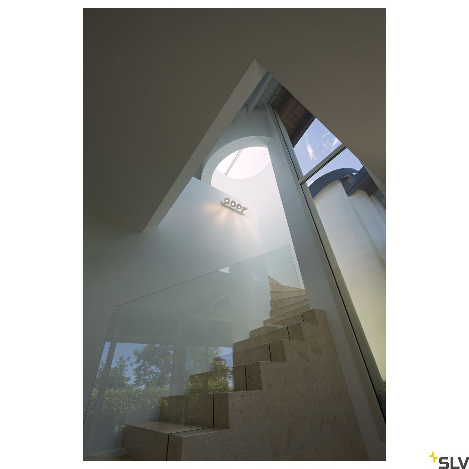 SLV KALU CW, indoor surface-mounted wall and ceiling light, quad, QPAR111 white 4x75W 1002024