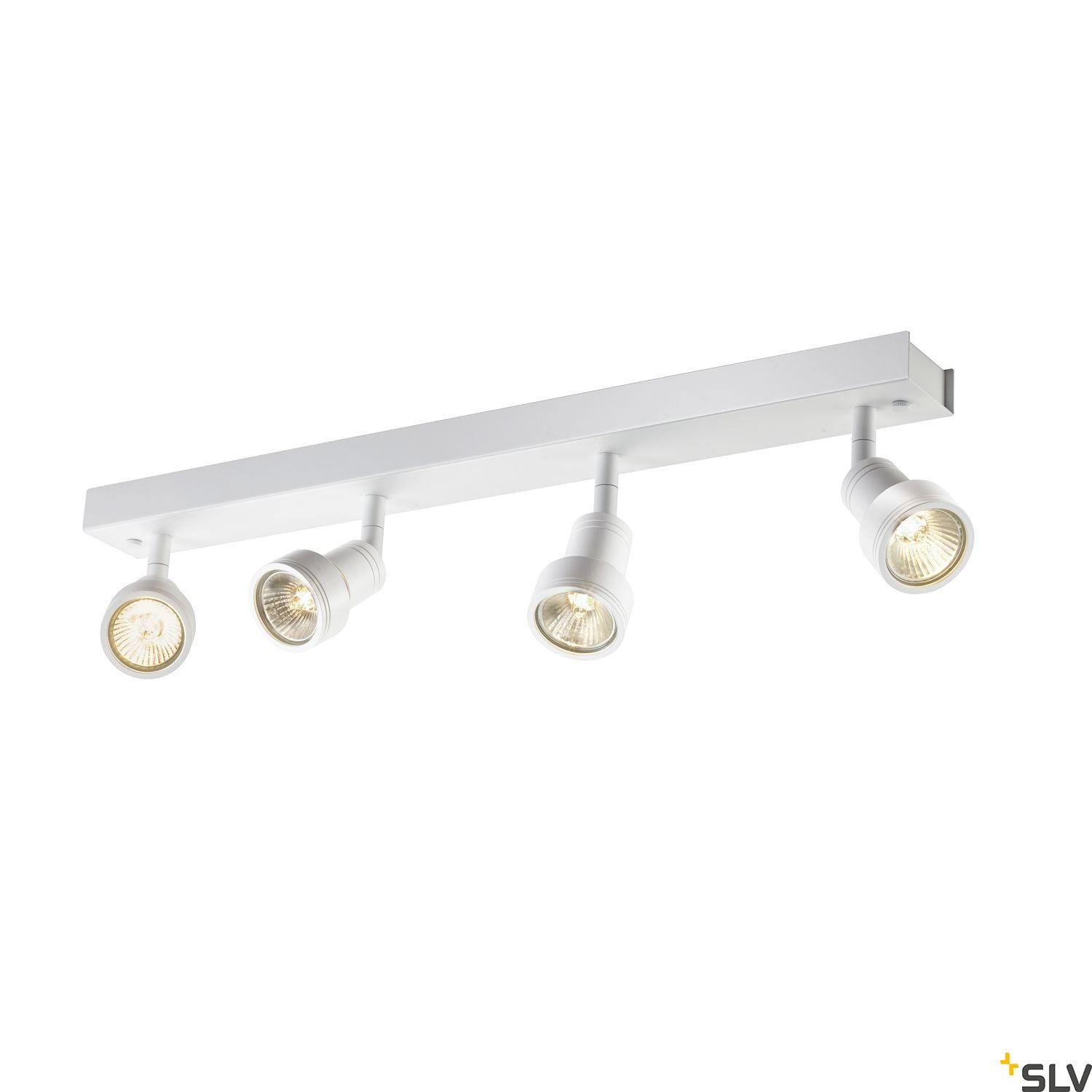 SLV PURI CW, Indoor surface-mounted wall and ceiling light, quad, QPAR51, white, 4x50W 1002030