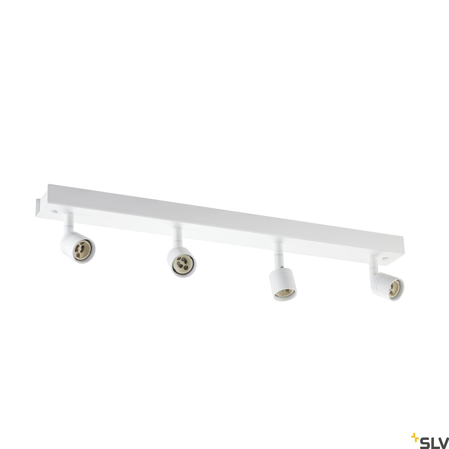 SLV PURI CW, Indoor surface-mounted wall and ceiling light, quad, QPAR51, white, 4x50W 1002030