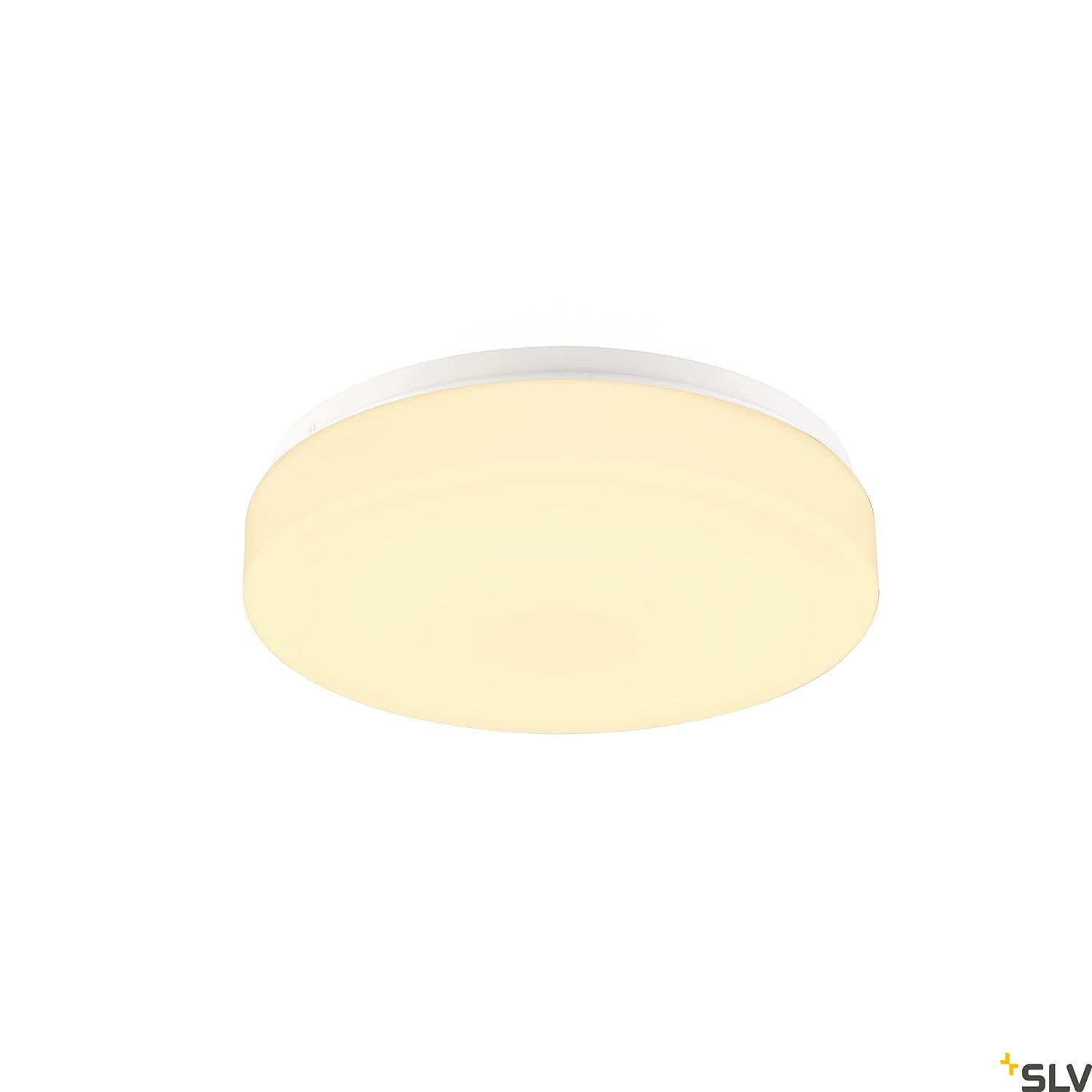 SLV LIPSY 30 Drum CW, LED Outdoor surface-mounted wall and ceiling light, white, IP44 3000/4000K 1002075