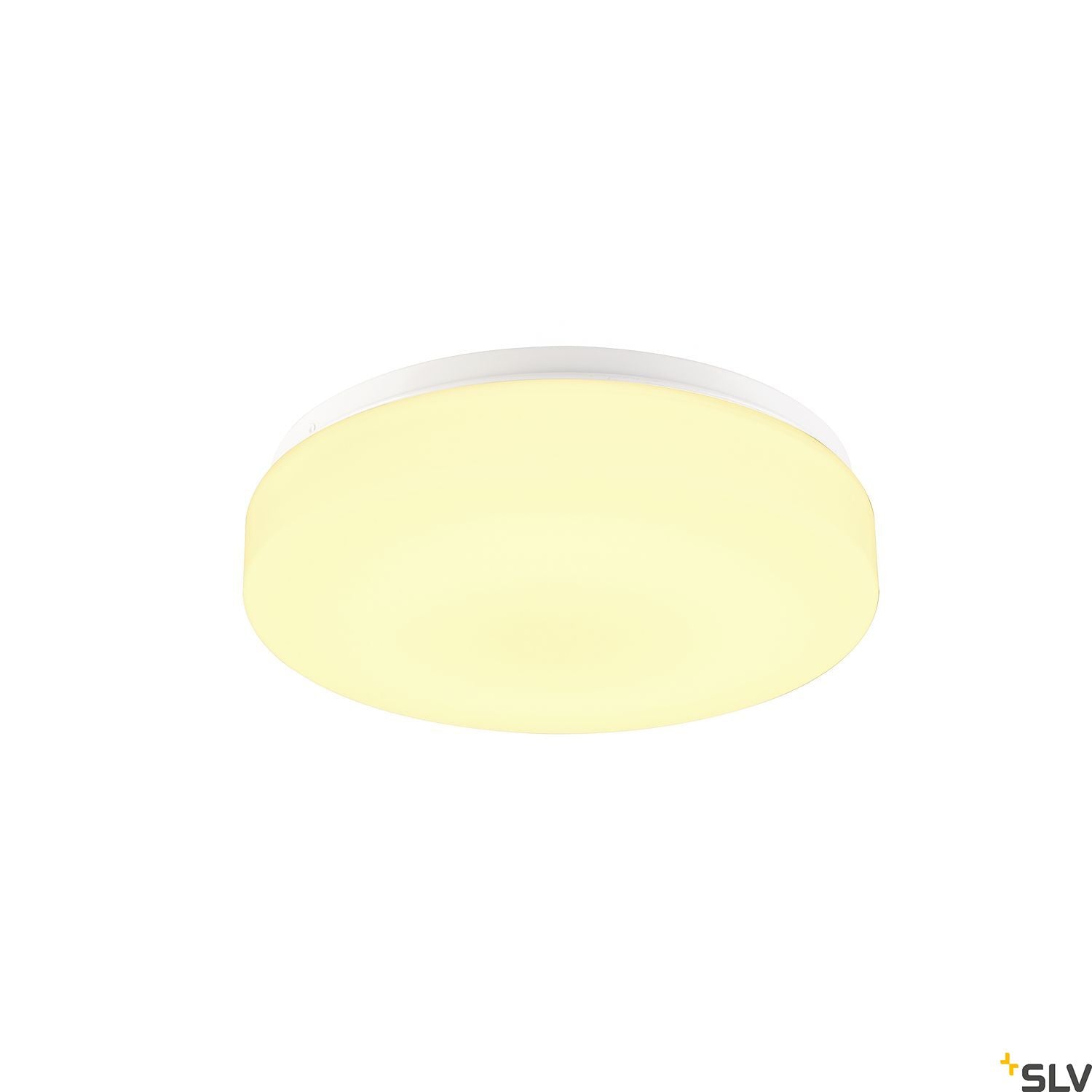 SLV LIPSY 30 Drum CW, LED Outdoor surface-mounted wall and ceiling light, white, IP44 3000/4000K 1002075