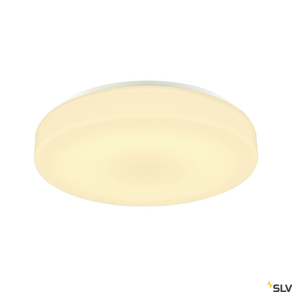 SLV LIPSY 50 Drum CW, LED Outdoor surface-mounted wall and ceiling light, white, IP44 3000/4000K 1002077