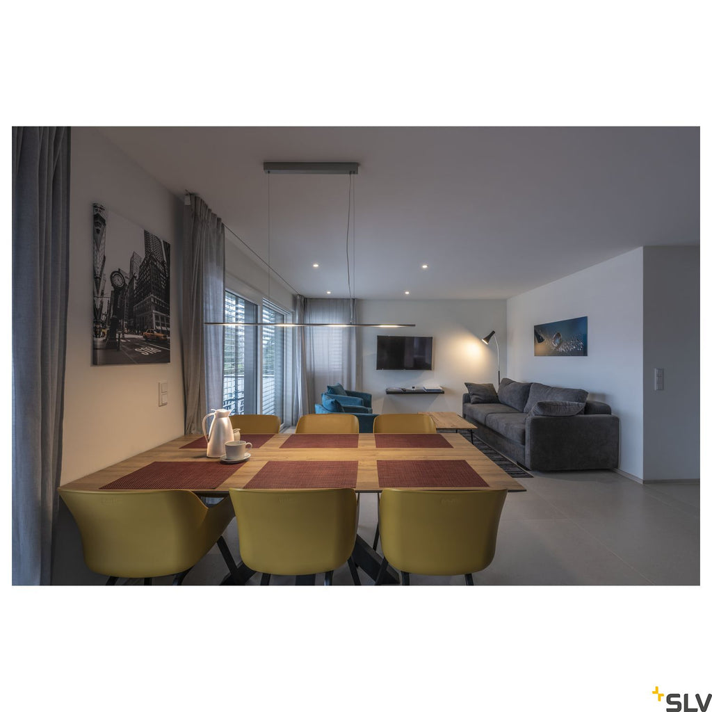 SLV PATTA-I, LED outdoor recessed ceiling light, round DL IP65 white 1800-3000K 1002099