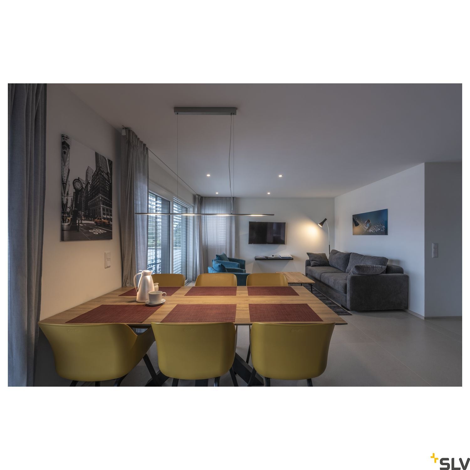 SLV PATTA-I, LED outdoor recessed ceiling light, round DL IP65 white 1800-3000K 1002099