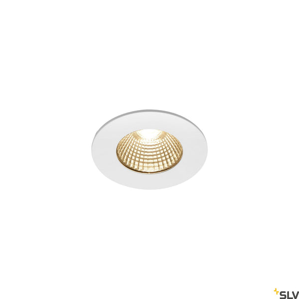 SLV PATTA-I, LED outdoor recessed ceiling light, round DL IP65 white 1800-3000K 1002099