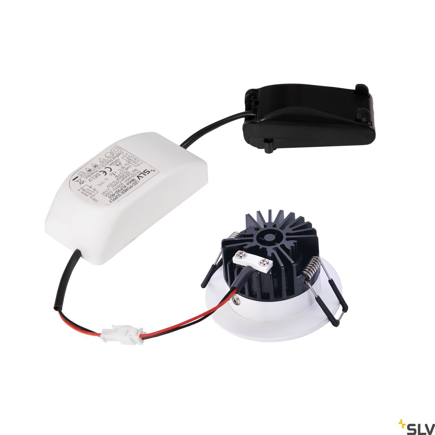 SLV PATTA-I, LED outdoor recessed ceiling light, round DL IP65 white 1800-3000K 1002099