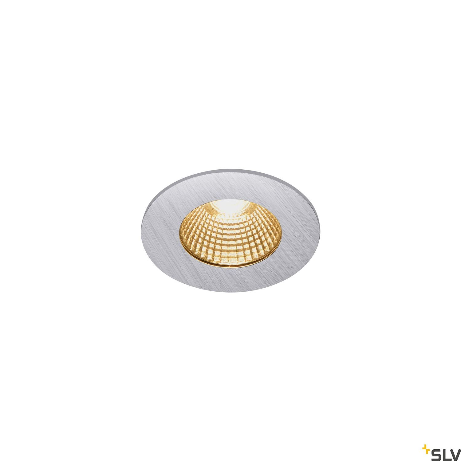SLV PATTA-I, LED Outdoor recessed ceiling light, round DL IP65 silver 1800-3000K 1002100