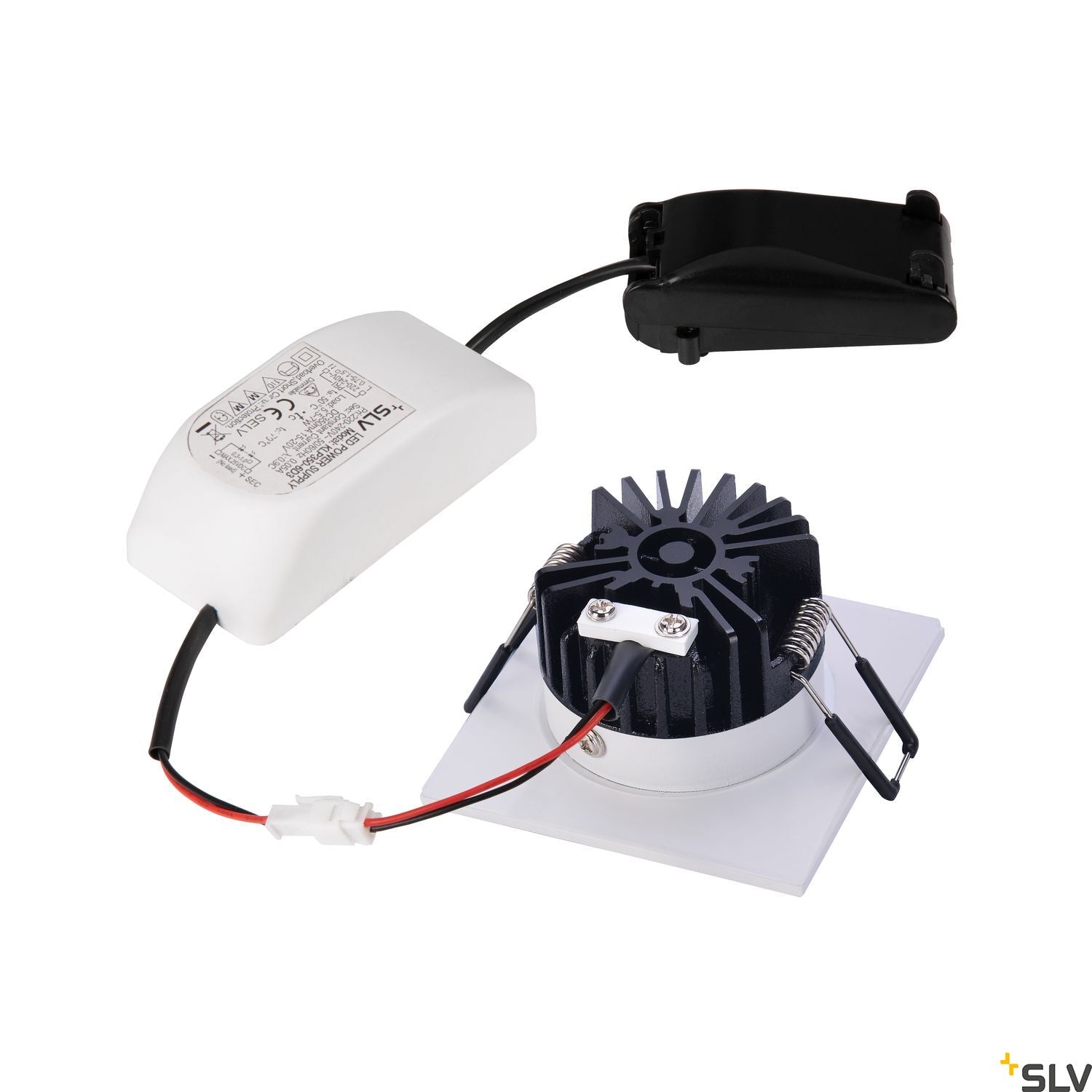SLV PATTA-I, LED outdoor recessed ceiling light, angular DL IP65 white 1800-3000K 1002102