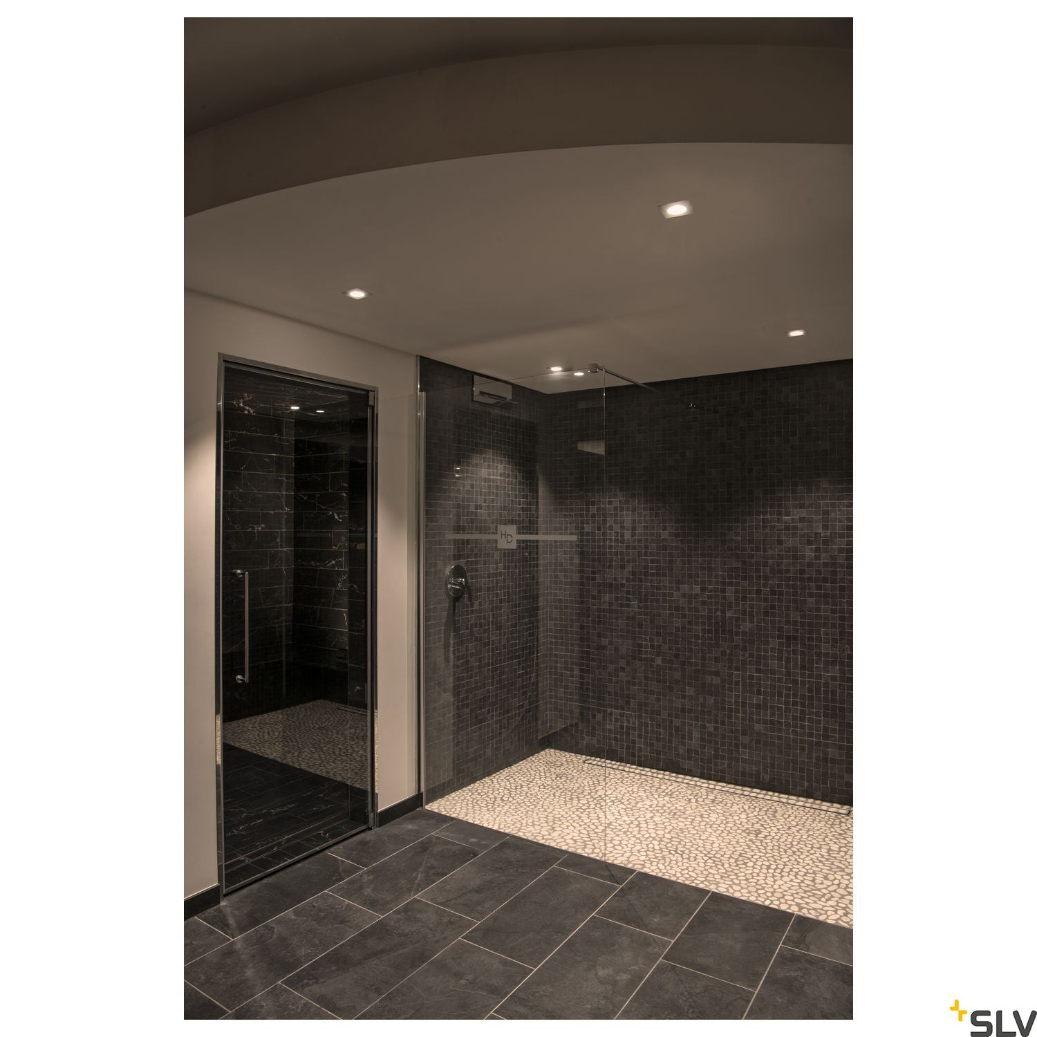 SLV PATTA-I, LED outdoor recessed ceiling light, angular DL IP65 white 1800-3000K 1002102