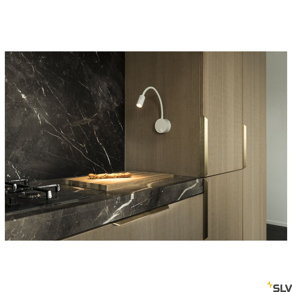 SLV DIO FLEX PLATE, WL, LED indoor display fitting, white, 3000K 1002118