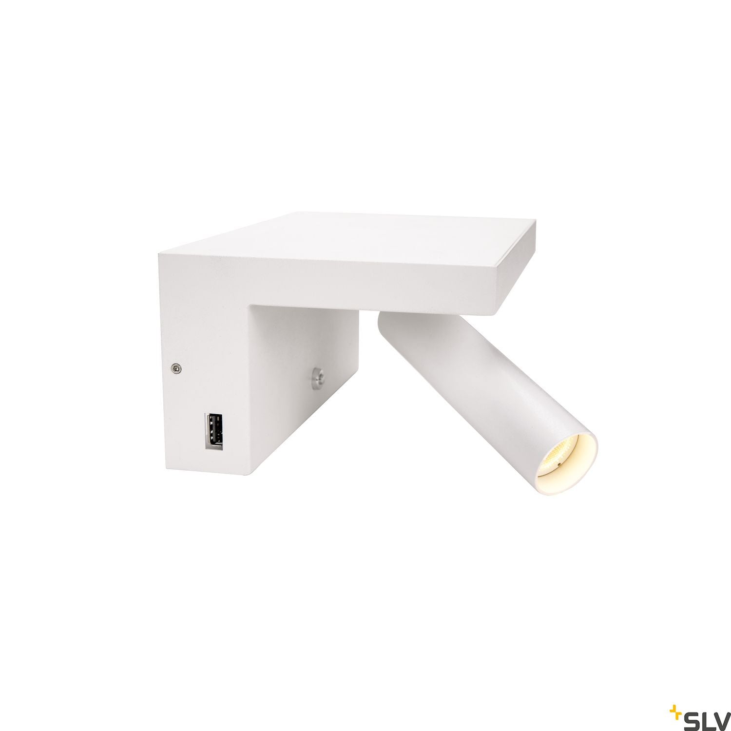 SLV KARPO Bedside, LED Indoor surface-mounted wall light, white, 3000K 1002140