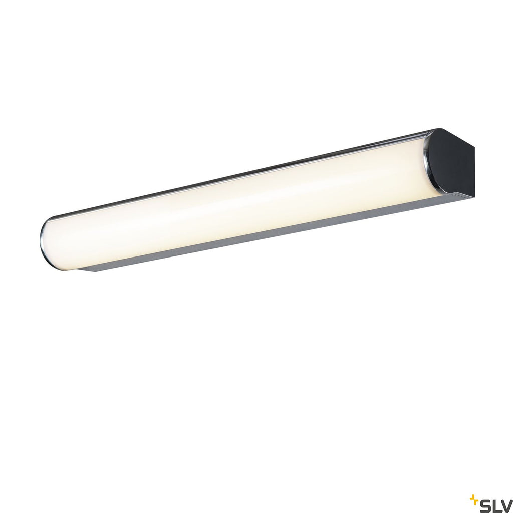 SLV MARYLIN, LED Outdoor surface-mounted wall light, chrome, IP44, 3000K, 10W 1002190