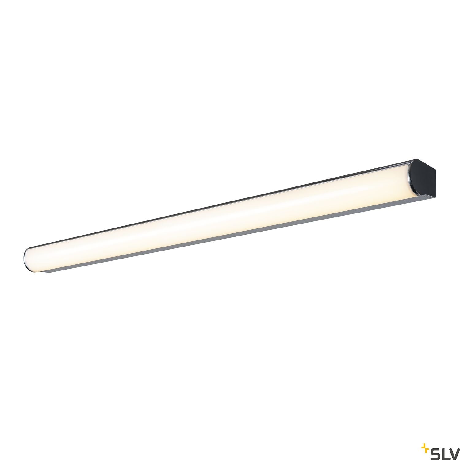 SLV MARYLIN, LED Outdoor surface-mounted wall light, chrome, IP44, 3000K, 21W 1002192