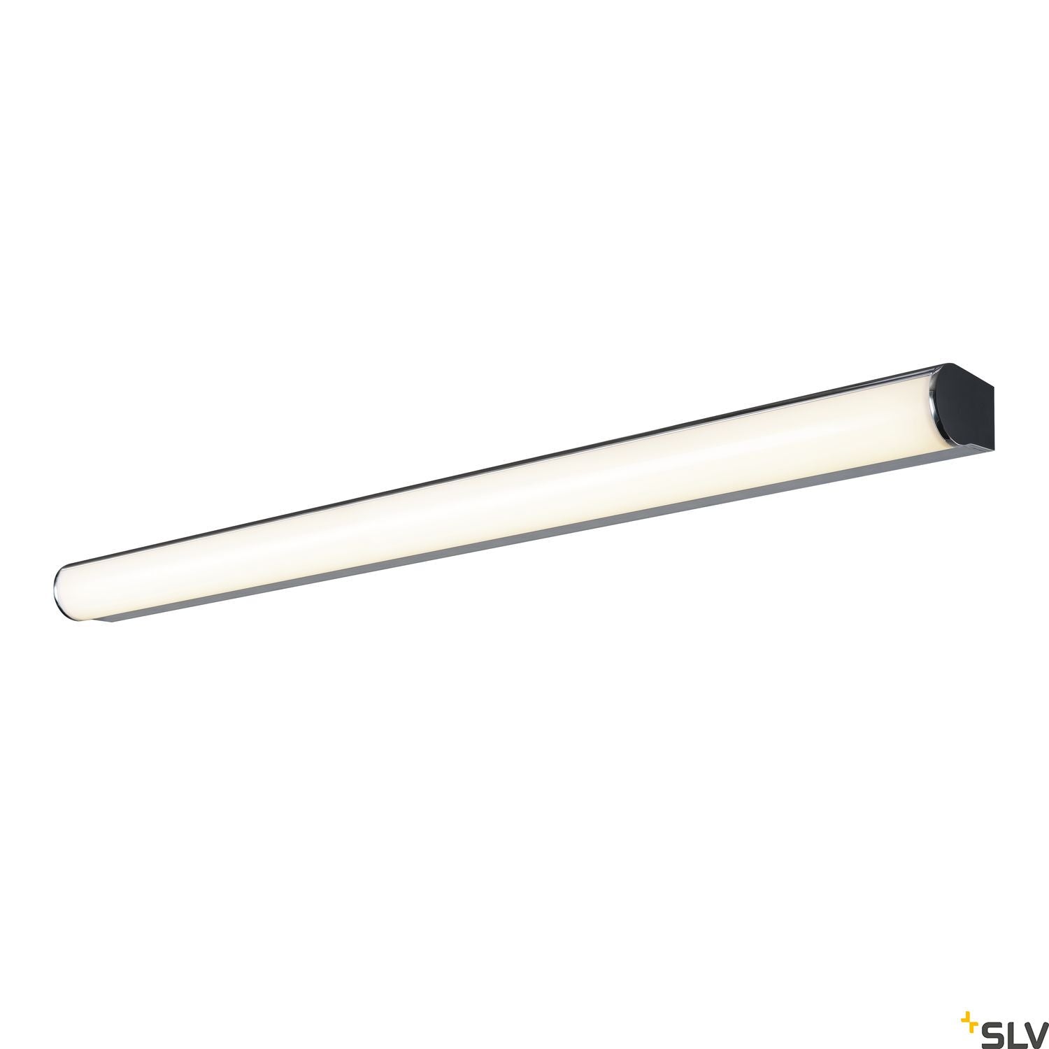 SLV MARYLIN, LED Outdoor surface-mounted wall light, chrome, IP44, 3000K, 21W 1002192