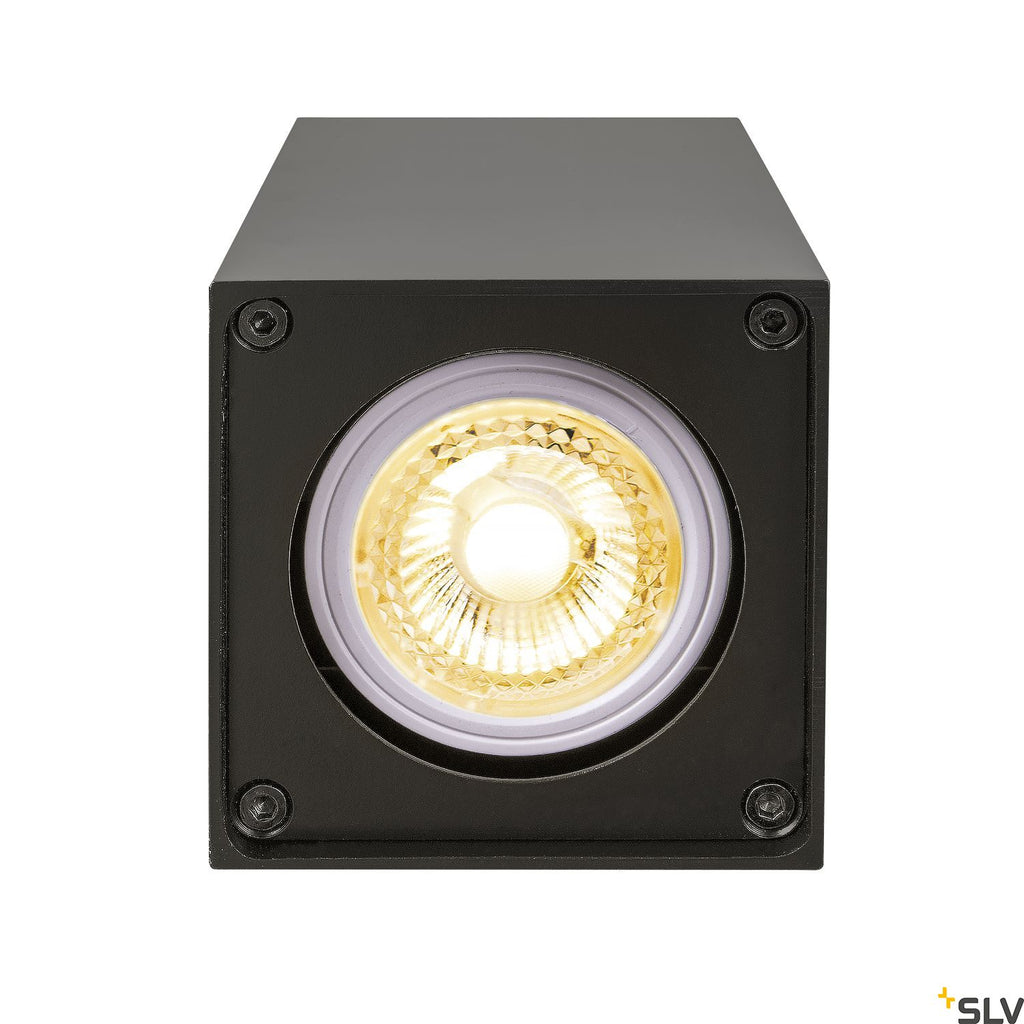 SLV ALTRA DICE CL, Indoor surface-mounted wall and ceiling light, QPAR51, black 1002216