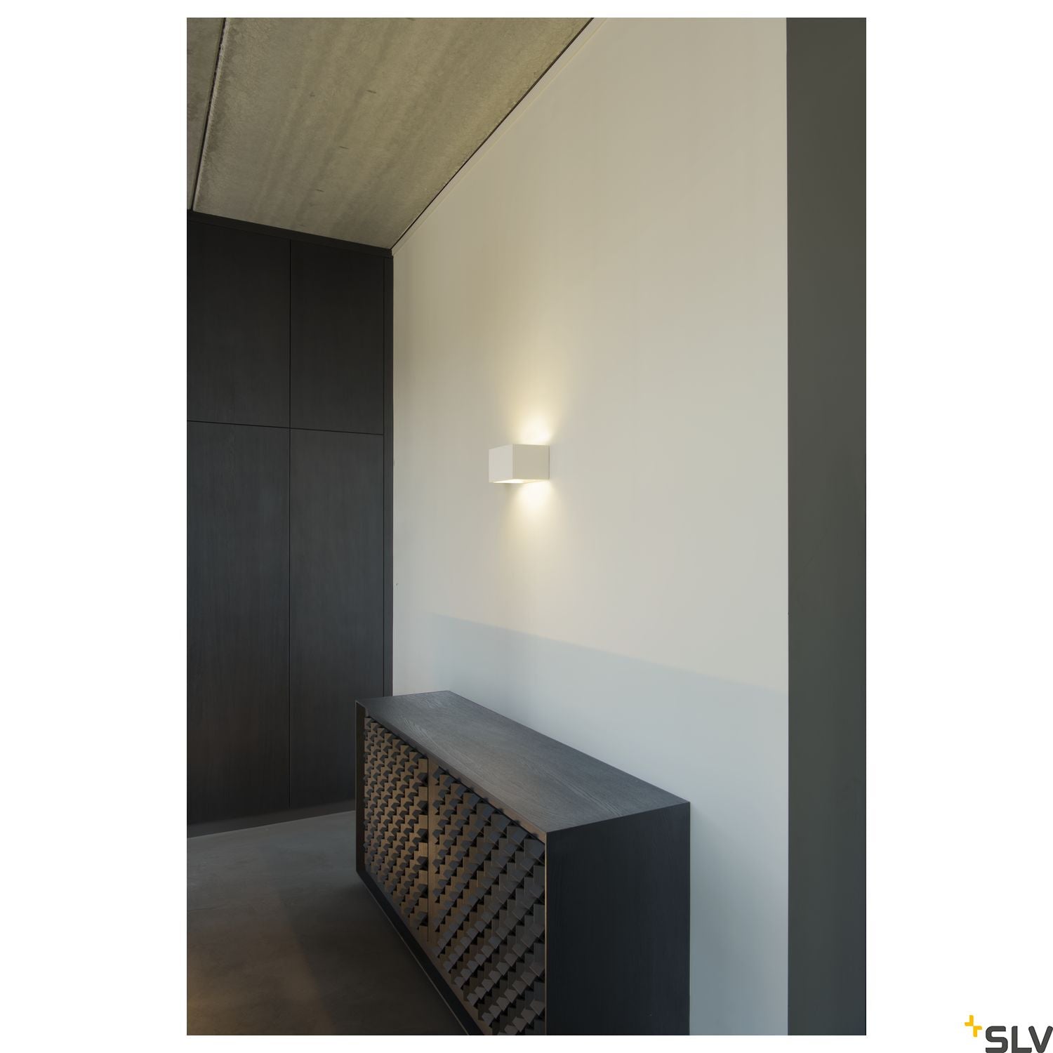 SLV Plaster QT-DE12 WL White Wall light 1002238