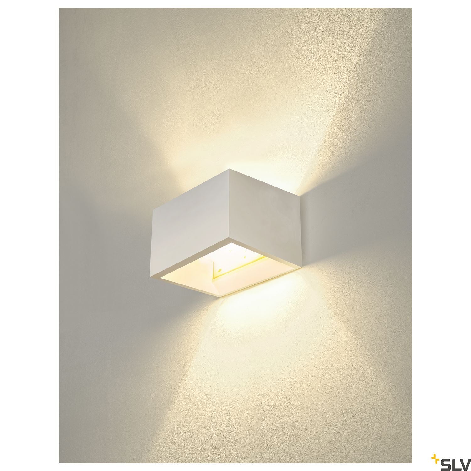 SLV Plaster QT-DE12 WL White Wall light 1002238
