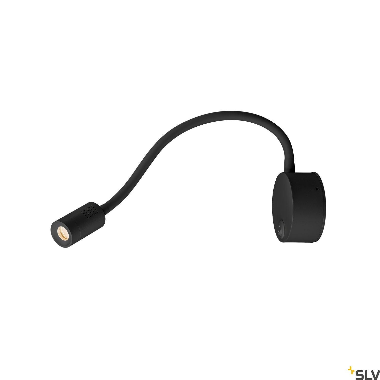 SLV DIO FLEX PLATE LED, LED Indoor surface-mounted wall light, black, 2700K 1002430