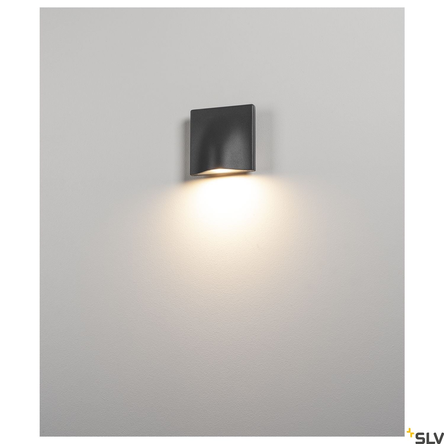 SLV VILUA I WL Outdoor recessed wall light, anthracite, 3000K IP54 100° 405lm 1002503