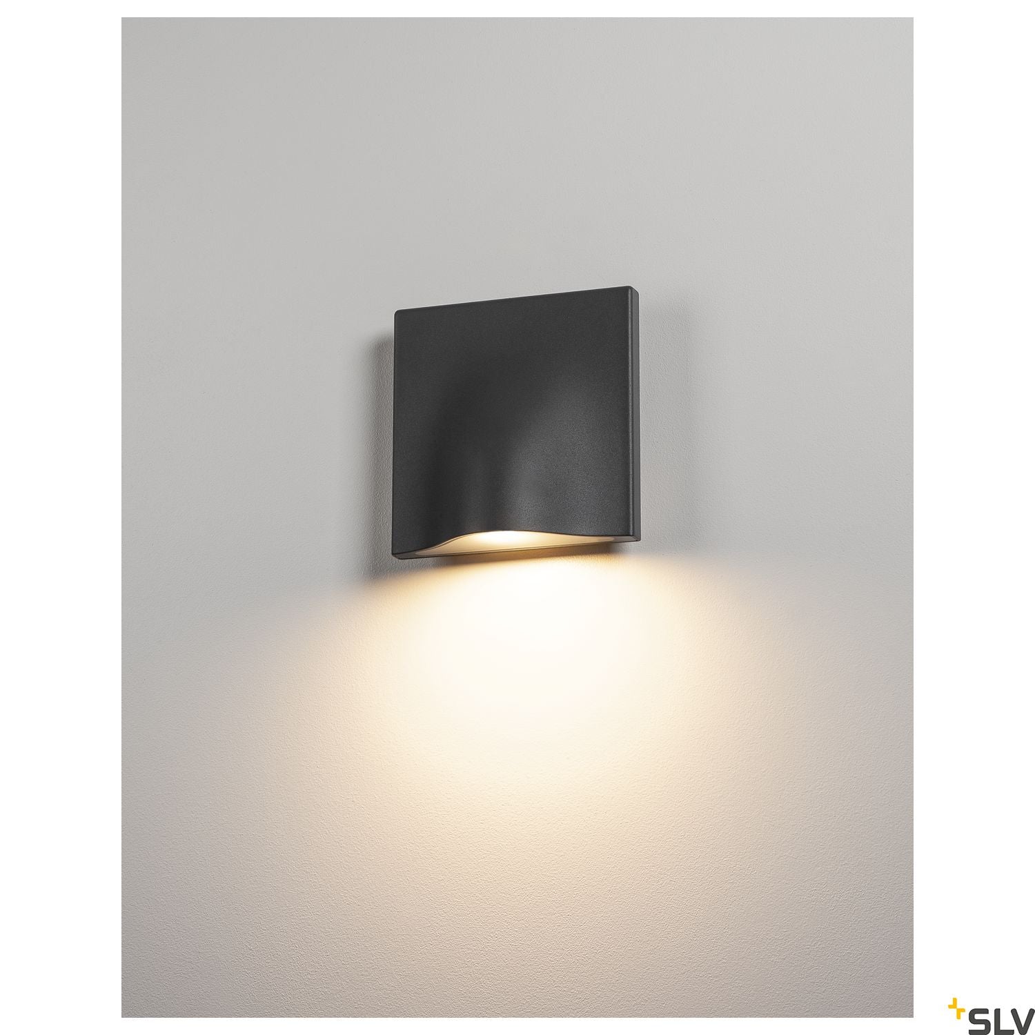 SLV VILUA II WL Outdoor recessed wall light, anthracite, 3000K IP54 100° 810lm 1002504