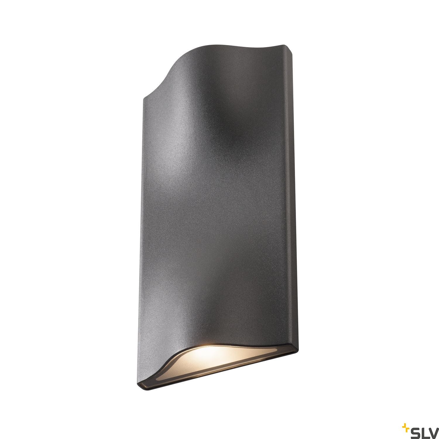 SLV VILUA UP/DOWN WL Outdoor recessed wall light, anthracite, IP54 100° 1002505