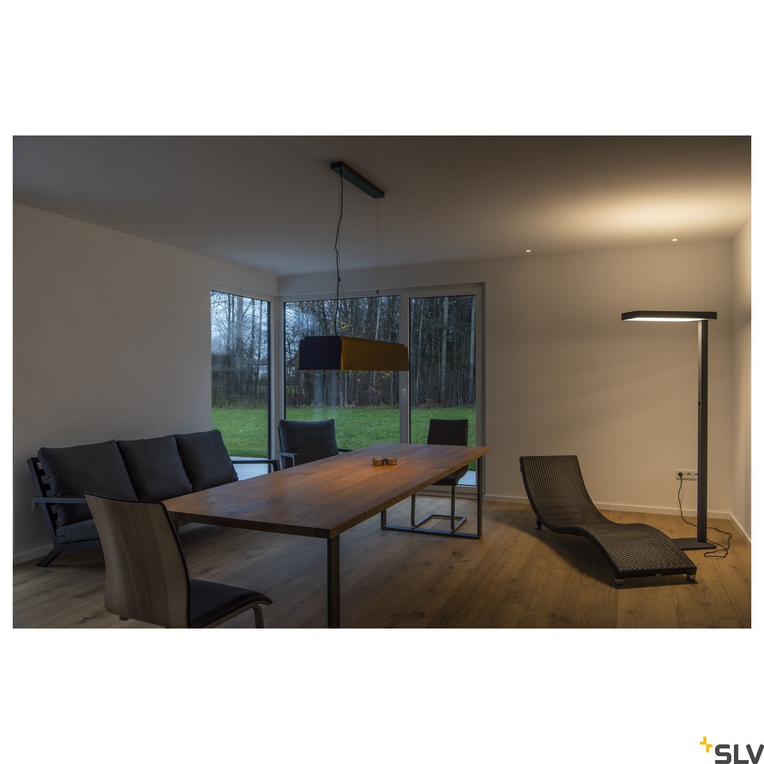 SLV HORN MAGNA LED outdoor recessed ceiling light, white, 3000K, 25° 1002591