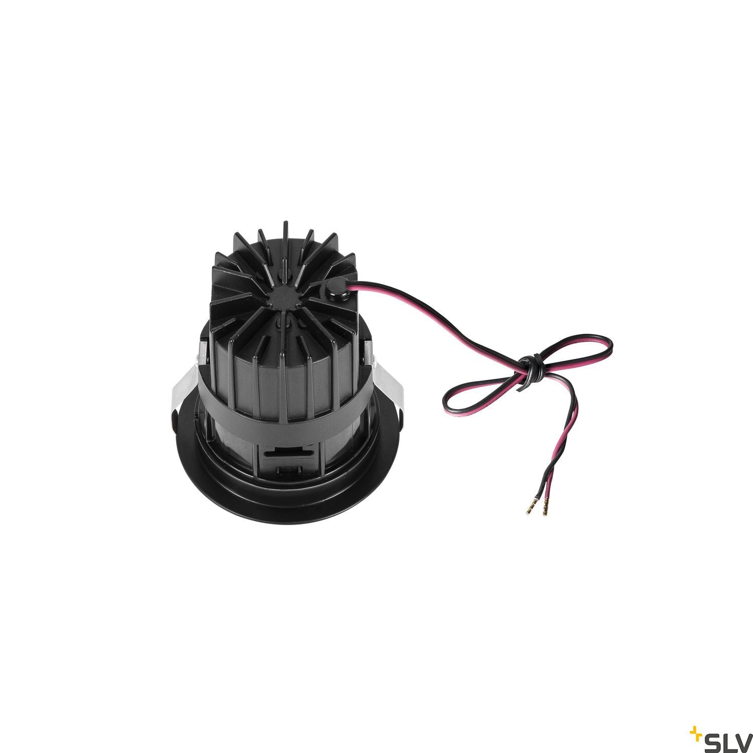 SLV HORN MAGNA LED outdoor recessed ceiling light, black, 3000K, 25° 1002592