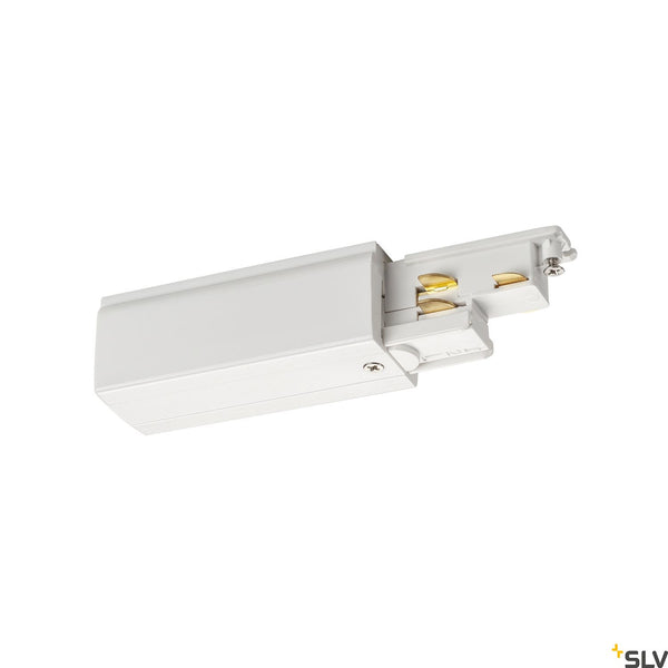 SLV S-TRACK DALI feed-in, left, white 1002640