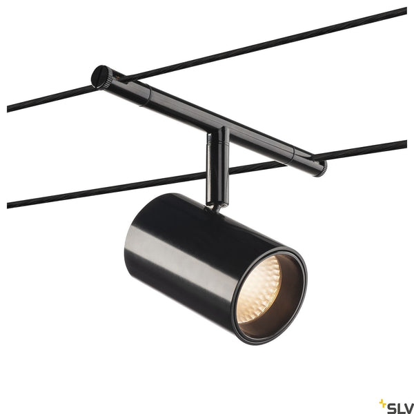 SLV TENSEO NOBLO, cable luminaire for low voltage cable system 2700K black 1002694