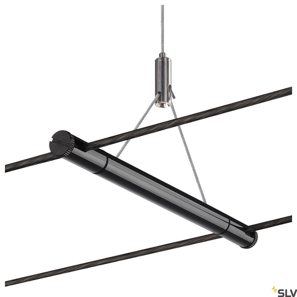 SLV TENSEO steel wire suspension, black 1002697
